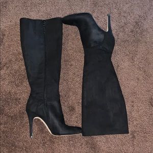 Black knee high boots!